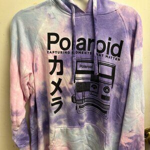 Polaroid Womens Tie Dye Hoodie